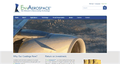 Desktop Screenshot of envaerospace.com